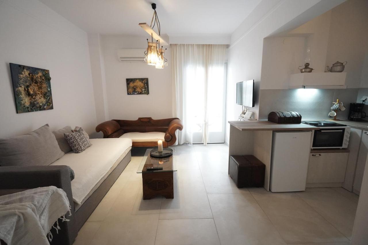 "Del Sole" Spa Apartment Serres Exterior foto